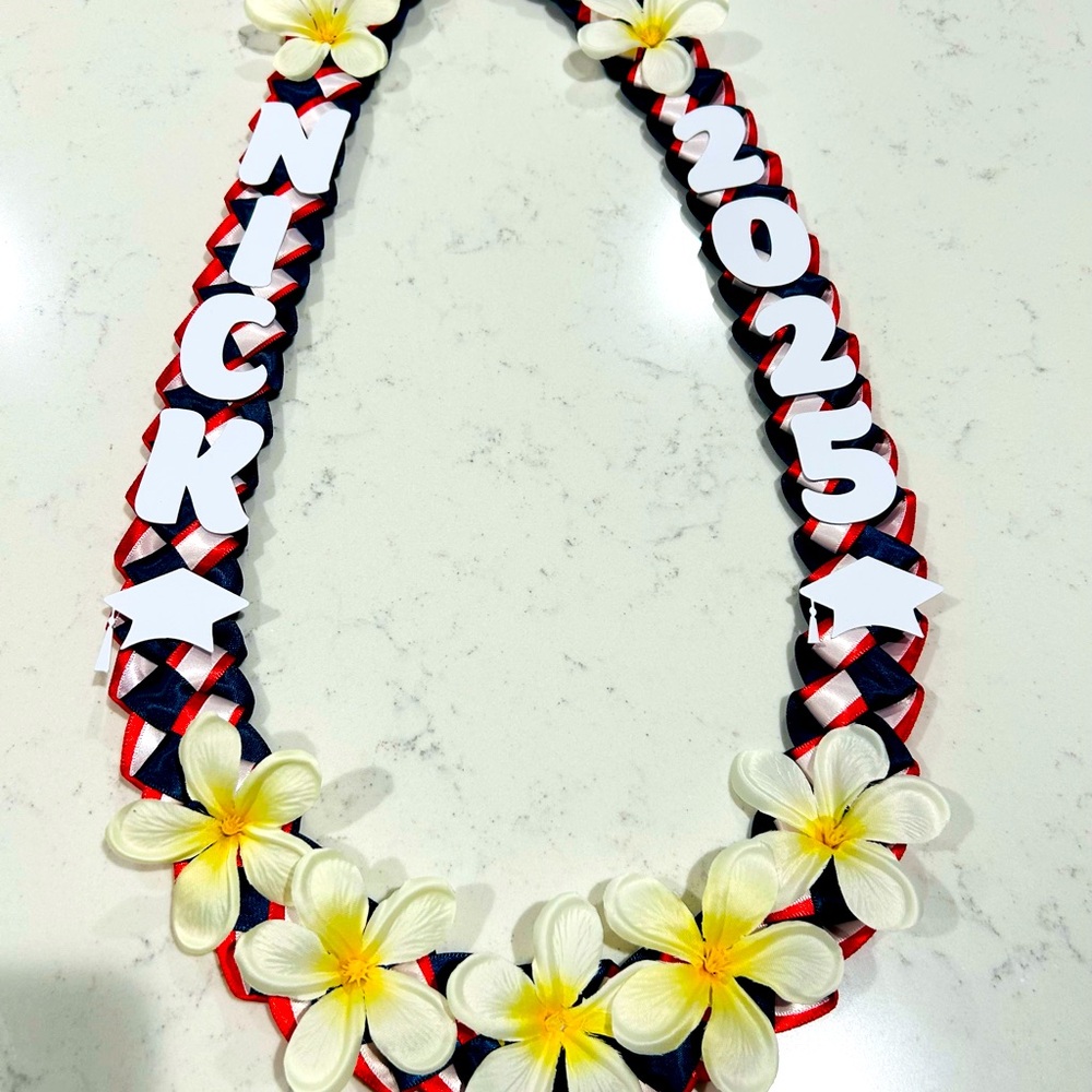 COPY - Custom/Personalized Graduation Lei, BIrthday/Special Occasion Lei